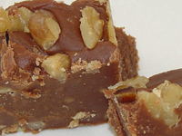 1/2 Lb. Chocolate Walnut Fudge